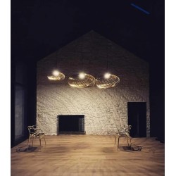 spring pendant medium brass sfeer