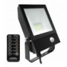 Integratech Led floodlight QT 20W 3000K black PIR