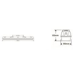 Integratech HWDP 1,2m IP66 Sensor + em 3h