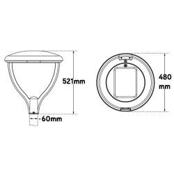 Integratech LED streetlight Urban type 1