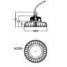 Integratech Klokarmatuur PHB 75W IP65 dimbaar 1-10V