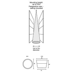 Integratech PIR opbouw IP20 narrow beam Integraconnect