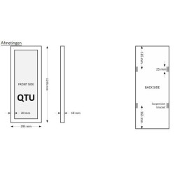 Integratech LED paneel QT 36W 300x1200 ENEC