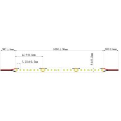 Integratech LED strip 160LED/m SMD2835 24V IP67 5m