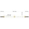 Integratech LED strip 60LED/m 5050 24V IP67 RGB+W+WW 5m