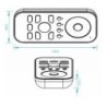 Integratech Kit afstandsbediening RF bi-color 24VDC 4 zones