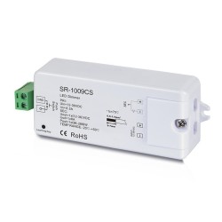 Integratech led strip control with push button