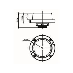 Integratech Microwave sensor IP65 max 15m voor FHBP
