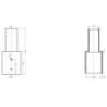 Integratech Streetlight adapter 60/80mm
