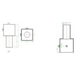 Integratech Streetlight adapter S105/R60mm