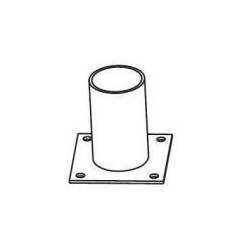 Integratech Streetlight wall bracket T 60mm dark grey