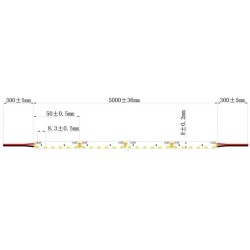Integratech LED strip monochrome 120side