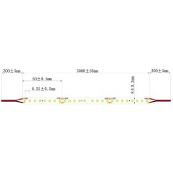 Integratech LED strip 160LED/m SMD2835 24V IP20 5m