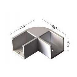 Integratech Hoekverbinding 90gr profiel SL15