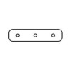 Integratech Straight coupler 90° for SL Flat profile SLF1512