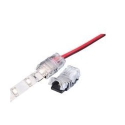 Integratech Ledstrip cable connector IP20 8mm monocolor