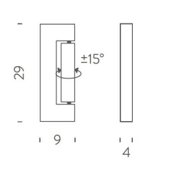 Nemo Ara wall 29 Wall lamp