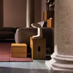 Nemo Borne Béton Petite indoor LED Table lamp