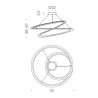 Nemo Kepler up Suspension lamp