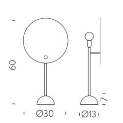 Nemo Kuta Table lamp