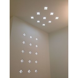 BRICK IN THE WALL Button 2x2 Surface LED DIM REMOTE DRIVER