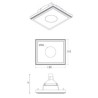 BRICK IN THE WALL Enola 30 IP54 Bathroom LED 600 lm 230VAC