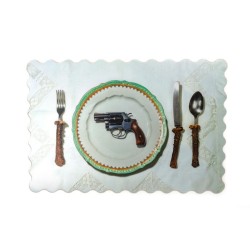 SELETTI TOILETPAPER Posavasos 30,7 x 45,7 cm corcho - Bon Appetit