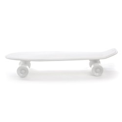 SELETTI MEMORABILIA WHITE AND GOLD Posavasos 58 x 15 cm - Skateboard