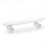 SELETTI MEMORABILIA WHITE AND GOLD Posavasos 58 x 15 cm - Skateboard
