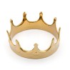 SELETTI MEMORABILIA WHITE AND GOLD Posavasos ø 18,5 cm - My crown