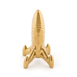 SELETTI MEMORABILIA WHITE AND GOLD Posavasos 13,5 x 13 cm - My spaceship