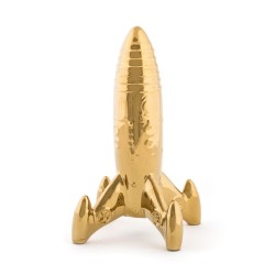 SELETTI MEMORABILIA WHITE AND GOLD Posavasos 13,5 x 13 cm - My spaceship