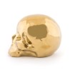 SELETTI MEMORABILIA WHITE AND GOLD Fuente de servir 25 x 14 cm - My skull