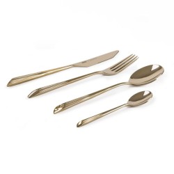 SELETTI DIESEL-COSMIC DINER Jarrón Cuchillo, tenedor, cuchara y cucharilla