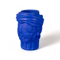 SELETTI MAGNA GRAECIA Jarrón 24 x 22 cm Terracota - Man
