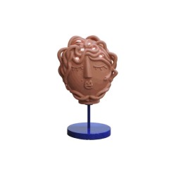 SELETTI MAGNA GRAECIA 2.0 Lámpara de mesa 24 x 14 cm Terracota - Ulysse Mask