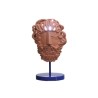 SELETTI MAGNA GRAECIA 2.0 Lámpara de mesa 24 x 14 cm Terracota - Medusa Mask