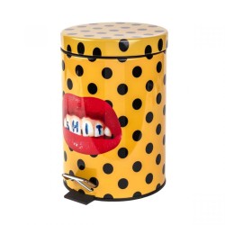 SELETTI TOILETPAPER Bote de basura Ø 25 cm - Shit