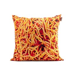 SELETTI TOILETPAPER Cojín 67 x 67 cm - Spaghetti