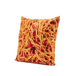 SELETTI TOILETPAPER Cojín 67 x 67 cm - Spaghetti