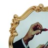 SELETTI BAROQUE MIRROR Espejo 120 x 7 x 90 cm con marco de PU y MDF