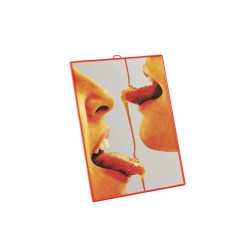 SELETTI TOILETPAPER Espejo 22,5 x 29,5 cm - Honey