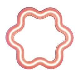 SELETTI SUPERCURVE Espejo 118,5 x 108 x 4 cm con marco transparente
