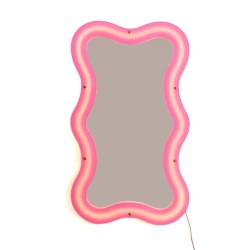 SELETTI SUPERCURVE Espejo 59,77 x 102,55 x 4 cm con marco transparente