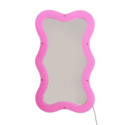 SELETTI SUPERCURVE Espejo 59,77 x 102,55 x 4 cm con marco transparente