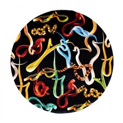 SELETTI TOILETPAPER Moqueta ø 200 cm poliéster - Snakes