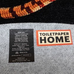 SELETTI TOILETPAPER Moqueta ø 200 cm poliéster - Snakes
