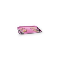 SELETTI TOILETPAPER Bandeja 32 x 43,5 cm melamina - Lipstick Pink
