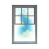 SELETTI WINDOWS LAMP Lámpara 57 x 90 x 4,5 cm Madera y acrílico - Loft Window