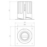 BRICK IN THE WALL Pixo R 50 Es IP54 Bathroom
